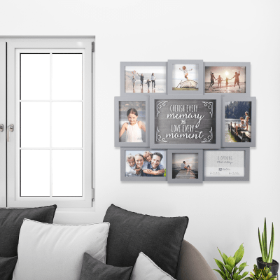 Malden 'Cherish Every Memory' Eight Photo Collage Picture Frame