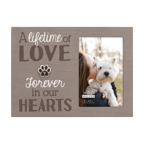 Malden 'A Lifetime of Love, Forever In My Heart' Pet Remembrance Picture Frame