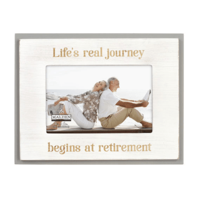 Malden 'Life's Real Journey…Retirement' Picture Frame