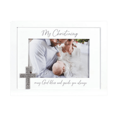 Malden 'My Christening' Matted Wooden Picture Frame