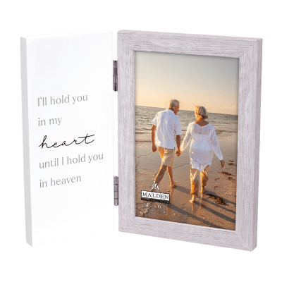 Malden 'I'll Hold You In My Heart' Remembrance Hinged Picture Frame
