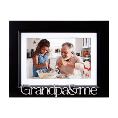 Malden 'Grandpa & Me' Expressions Black Picture Frame