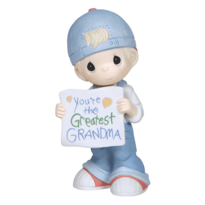 Precious Moments | You're The Greatest Grandma Figurine, Boy