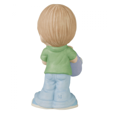 Precious Moments | #1 Mom Slippers Figurine, Boy