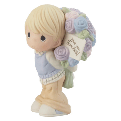 Precious Moments | Love You Bunches Figurine, Boy