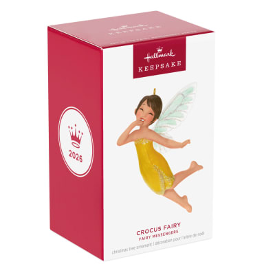 Fairy Messengers Crocus Fairy Ornament