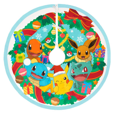 Pokémon Holiday Fabric Tree Skirt, 48