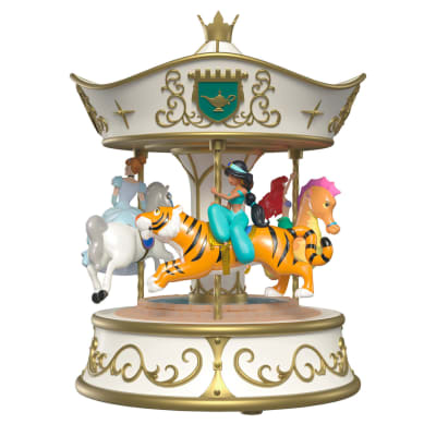 Disney Princess Dreams Go Round Musical Ornament With Light and Motion