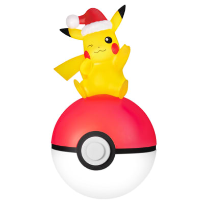 Pokémon Holiday Pikachu Tree Topper With Light, 13.5