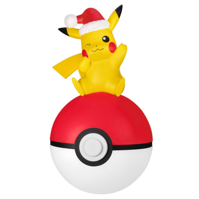 Pokémon Holiday Pikachu Tree Topper With Light, 13.5
