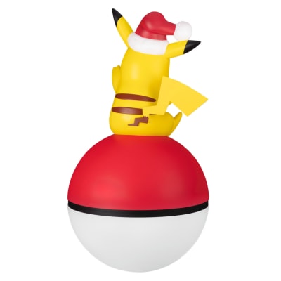 Pokémon Holiday Pikachu Tree Topper With Light, 13.5