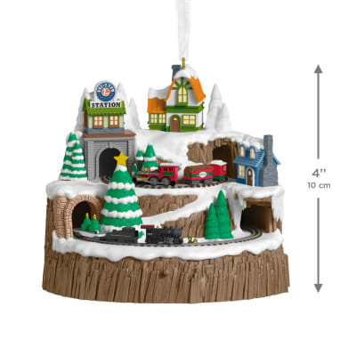 Lionel® Christmas Mountain Musical Ornament With Light and Motion
