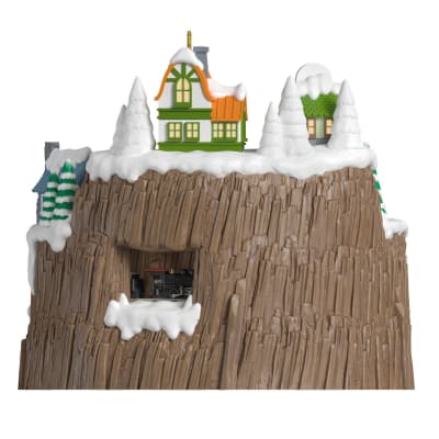Lionel® Christmas Mountain Musical Ornament With Light and Motion