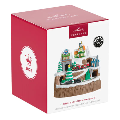 Lionel® Christmas Mountain Musical Ornament With Light and Motion