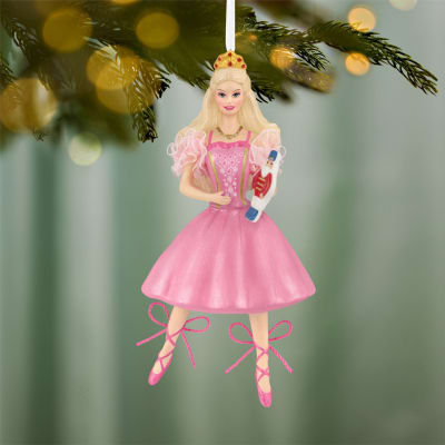 Barbie™ in the Nutcracker™ 25th Anniversary Porcelain and Fabric Ornament