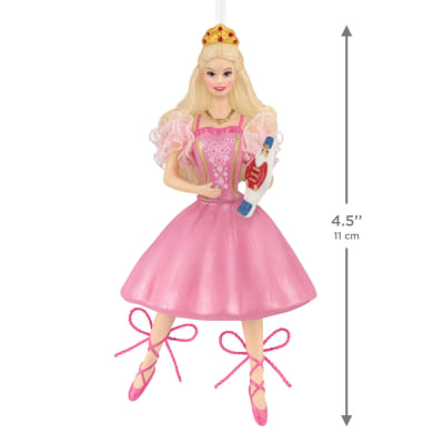 Barbie™ in the Nutcracker™ 25th Anniversary Porcelain and Fabric Ornament