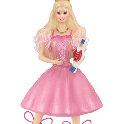 Barbie™ in the Nutcracker™ 25th Anniversary Porcelain and Fabric Ornament