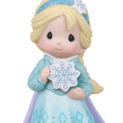 Disney Precious Moments Frozen Elsa Porcelain Ornament