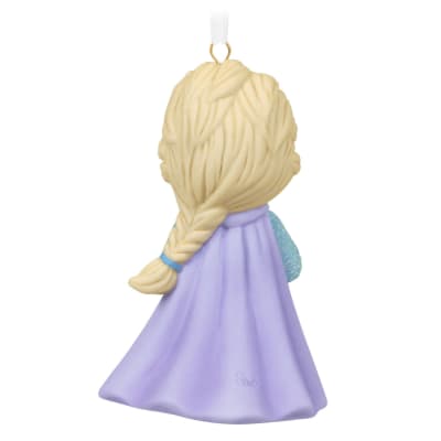 Disney Precious Moments Frozen Elsa Porcelain Ornament