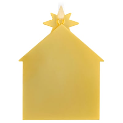 God So Loved the World Nativity Metal Ornament