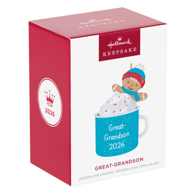 Great-Grandson Hot Cocoa Mug 2026 Ornament