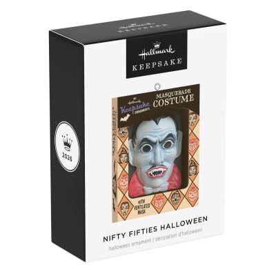 Nifty Fifties Masquerade Costume Ornament