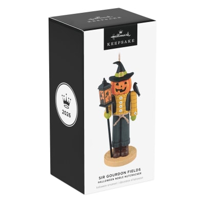 Halloween Noble Nutcracker Sir Gourdon Fields Ornament