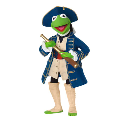 Disney Muppet Treasure Island 30th Anniversary Kermit as Captain Smollett Ornament