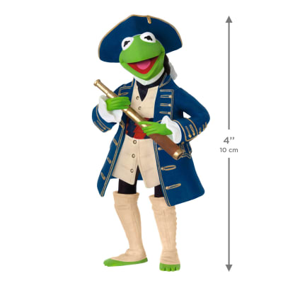 Disney Muppet Treasure Island 30th Anniversary Kermit as Captain Smollett Ornament