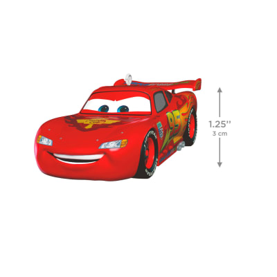Disney/Pixar Cars 2 15th Anniversary Lightning McQueen Metal Ornament