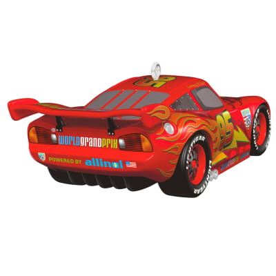 Disney/Pixar Cars 2 15th Anniversary Lightning McQueen Metal Ornament