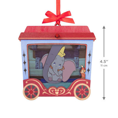 Disney Dumbo 85th Anniversary Mrs. Jumbo's Joy Papercraft Ornament With Motion