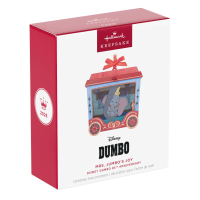 Disney Dumbo 85th Anniversary Mrs. Jumbo's Joy Papercraft Ornament With Motion