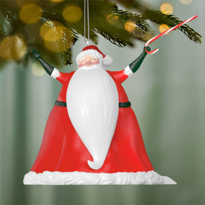 Disney Tim Burton's The Nightmare Before Christmas Santa Claus Ornament