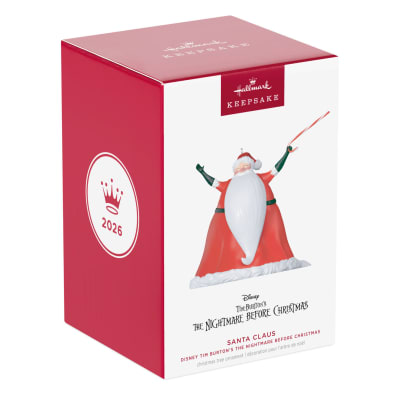 Disney Tim Burton's The Nightmare Before Christmas Santa Claus Ornament