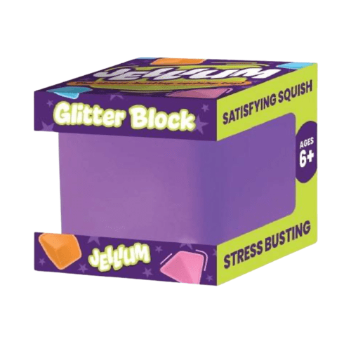 Jellium Glitter Block