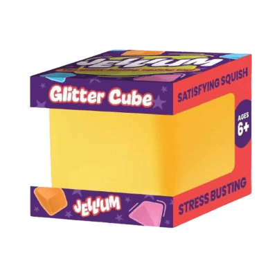Jellium Glitter Cube