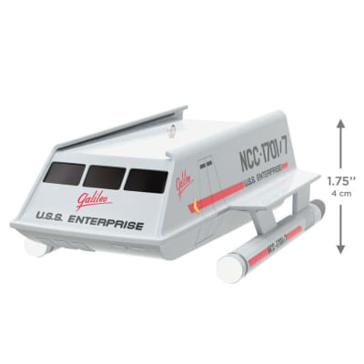 Star Trek™: The Original Series Shuttlecraft Galileo NCC-1701/7 Ornament With Sound