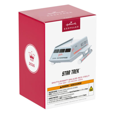 Star Trek™: The Original Series Shuttlecraft Galileo NCC-1701/7 Ornament With Sound