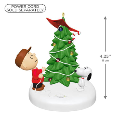 The Peanuts® Gang The Kite-Eating Christmas Tree Ornament With Light