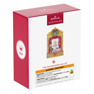 The Nutcracker Ballet Musical Papercraft Ornament With Motion