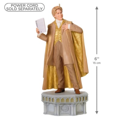 Harry Potter and the Chamber of Secrets™ Collection Gilderoy Lockhart™ Ornament With Light and Sound