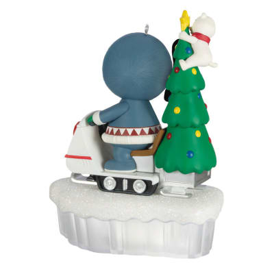 Frosty Friends Tree Delivery Ornament With Light