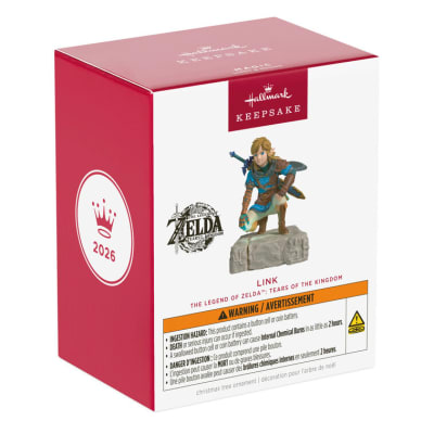 Nintendo The Legend of Zelda™: Tears of the Kingdom Link Musical Ornament With Light