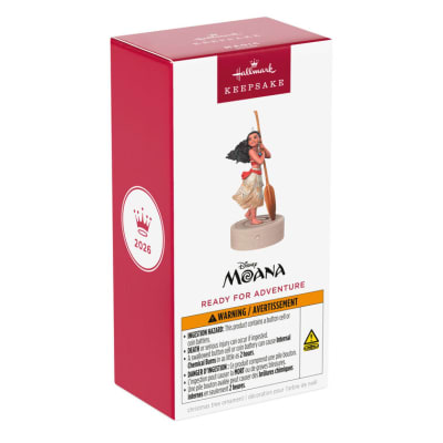Disney Moana Ready for Adventure Musical Ornament