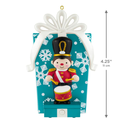 Toy Soldier Musical Ornament With Motion