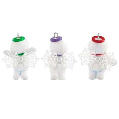 Mini Sweet Lil' Snow Angels Ornaments, Set of 3