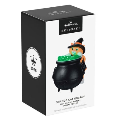 Mischievous Kittens Orange Cat Energy Special Edition Ornament