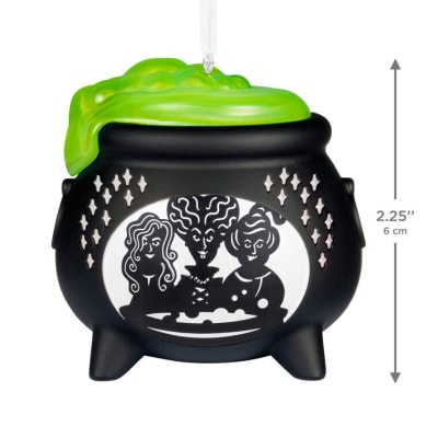 Disney Hocus Pocus Sanderson Sisters Cauldron Ornament With Light