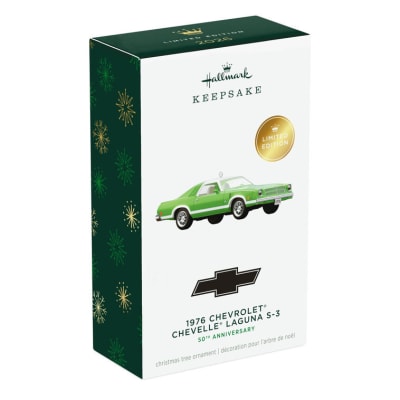 1976 Chevrolet® Chevelle® Laguna S-3 50th Anniversary 2026 Metal Ornament